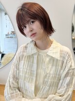 テテ(tete.) 顔まわりフェイスレイヤーウルフボブ