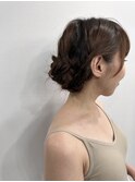 結婚式参列に♪/お呼ばれヘア/おとなっぽヘア/編み込み/ロング