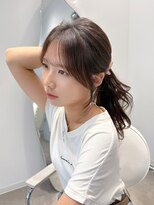 コアレス キョウト(COALESS kyoto)&nbsp;韓国ヘア/レイヤーカット/レイヤー/顔まわりカット/前髪カット