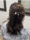ヘアセット池袋おだんごくるみちゃんヘア