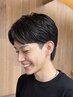 【清潔感UP!】カット+眉カット+頭皮クレンジングヘッドスパ20min+炭酸泉