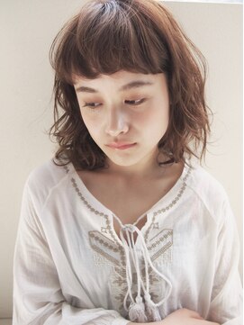 コス(kos) セットが簡単＊自然乾燥で再現できる柔らかクセ感パーマ