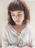 セットが簡単*自然乾燥で再現できる柔らかクセ感パーマ