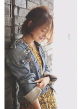 ジエクト 本店(The Ect) The Ect 心斎橋クラシカル×ロブ×ハイライト×似合わせカット