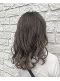 ブリーチベース×イルミナ×ミルクティーベージュ