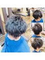 グラスヘア 流川店(Grass Hair) ツイストパーマ：無造作な髪型でセットが苦手な方でもお勧めです