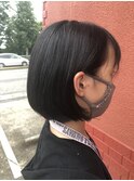 癖毛でも収まるボブスタイル
