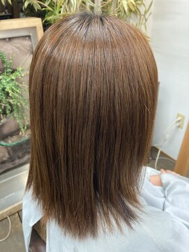 ヘアホスピタル ファニーフェイス(HAIR HOSPITAL funny face) 倉敷/髪質改善/黒木式酸性ストレート/ 縮毛矯正/ミディアムヘア