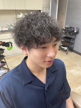 アルモニー ヘアー(Harmonie Hair) メンズカット×ツイストスパイラルスタイル