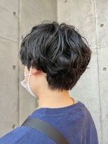 オーガニック ライフ 若葉 鶴ヶ島(organic+life) 20代30代40代大人可愛い小顔ハンサムショートくせ毛風パーマ