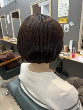 エニー 四条大宮(aNy) 丸みボブ