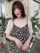 ローウェ 愛知豊橋(Louwe)&nbsp;髪質改善トリートメント透明感ベージュカラーボブヘアセット豊橋