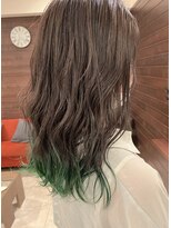 ジャム(Jam)&nbsp;裾カラー×くすみグレージュカラー★中村大輔