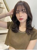 20代30代40代くびれミディ チョコレートブラウン 秋カラー A928