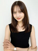 シーシンジュク 新宿南口(Sea shinjuku)&nbsp;韓国風前髪×レイヤーカット【新宿/前髪/レイヤーカット】