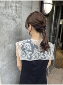 成人式ヘア　ヘアセット　ヘアアレンジ