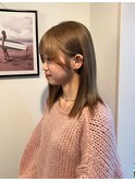 20代30代ベージュカラーミディアム