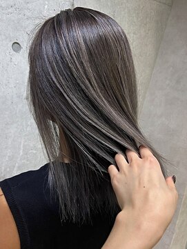 ミラシィ 稲毛(Mirashy) コントラスト強めのバレイヤージュカラー！