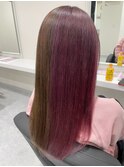 さらさらストレート♪【インナーカラー/イヤリングカラー】