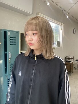 ヘアー バトン(hair vaton) ブリーチカラー