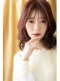 □ベビーピンクブラウン波巻きウェーブ403北浦和20代30代40代