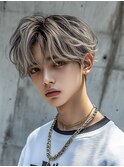 men'sブロンド シャドールーツ マッシュ