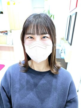 メタ(META) ★広瀬すずをブツ切りカットスタイルにしてみた♪