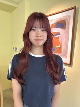 ロジェ(loje) 【loje】チェリーレッド/ブリーチカラー/チェリーブラウン