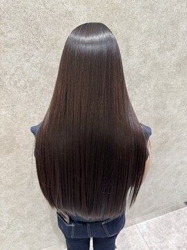 グレースバイハピネス(grace by happiness) ナチュラルストレート 髪質改善縮毛矯正 美髪 韓国 艶髪レイヤー