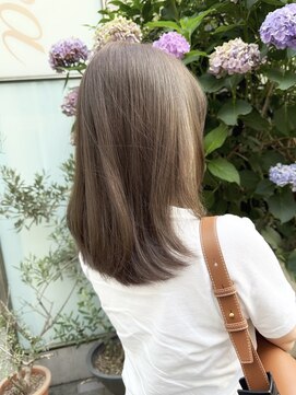 ティエラ 原宿 表参道(Tierra) 【関日葉里】透け感アッシュベージュ!