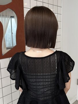 カルテ(QUARTE) ボブ　柔らかいブラウン