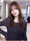 レイヤー/レイヤーカット/大人かわいい/バングカット