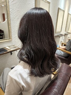 アルメリア 池袋(Arumeria) ダークブラウン　ダークモカ　髪質改善　暗髪　艶カラー20代30代
