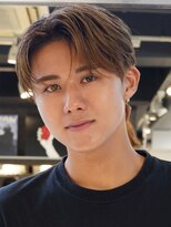 アンサー 渋谷(ANSWER)&nbsp;メンズバレイヤージュハイライトセンターパート