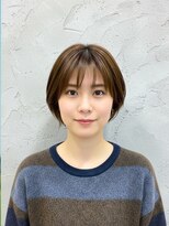 コトナ 越谷店 30代40代50代絶壁解消ひし形小顔前下がりショートボブ【越谷】