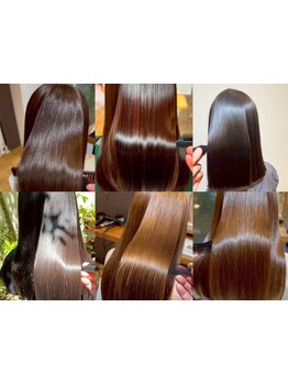 髪を耕し、栄養を与える。育成を目的とした髪質改善ケアで艶のある美しい髪を手に入れましょう＊