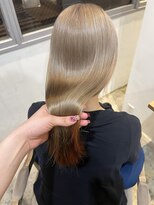 ディフィー 梅田(Defi) 梅田/ふんわりミディアム/ツヤ髪スタイル/デザインカラー