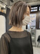 キラ 渋谷(KILLA)&nbsp;ハイライトカラー/ブリーチダブルカラー/白髪ぼかしハイライト