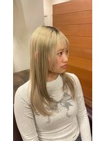 フーチー クーチー アマティー 豊中店(FUCHI KUCHI amati)&nbsp;［梅田/豊中/岡町/曽根］レイヤーカット×ハイトーン