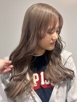 ヘアーサロン デ フォーエバークレール(hairsalon de Forever clair)&nbsp;ミルクティーブロンド×ダイヤモンドトリートメント