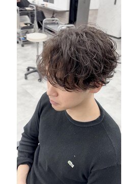 オム ブランシェ(HOMME BLANCHE’) 【Ryo】シャドウパーマダウンパーマ