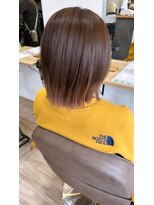TELA HAIR 石岡店【テーラヘアー】【4月15日NEW OPEN（予定）】 &nbsp;はねボブレイヤー×裾カラー『TELA HAIR 石岡店』