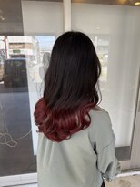 ヘアサロン アプリ(hair salon APPLI)&nbsp;裾カラー♪