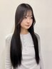 【エクステ】カット＋人毛シールエクステ60本【原宿/表参道】