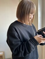 カノエ 山口矢原店(canoe)&nbsp;切りっぱなしボブ