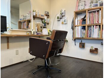 ナトゥーアベーネヘア(Natur Bene hair)の写真/【貸切空間】周りを気にすることなく、ゆったりと自分だけの時間が過ごせる♪マンツーマン施術