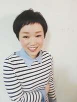 トリコ ヘアアンドケアスペース(trico hair&care space) ｔｒｉｃｏ Ｔｏｇｏ ＳＳ Short Ｓｔｙｌｅ オン眉ボブ☆