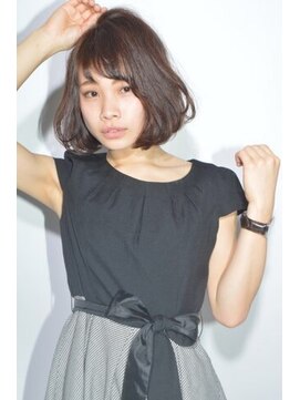 クレル(Creelu) すずボブワンカール 切りっぱなし オン眉