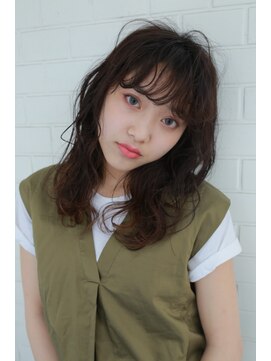 ラボ(Ravo) [Ravo]くせ毛風パーマ小顔ミディアム