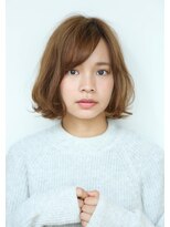 ヘアーゼロ 南新町(HAIR ZERO) 外ハネ＆ふんわりボブ